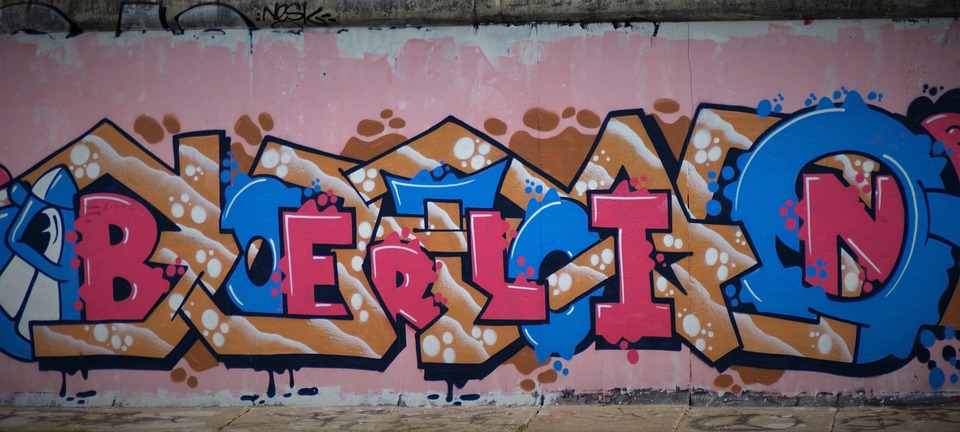 berlin, wall, graffiti