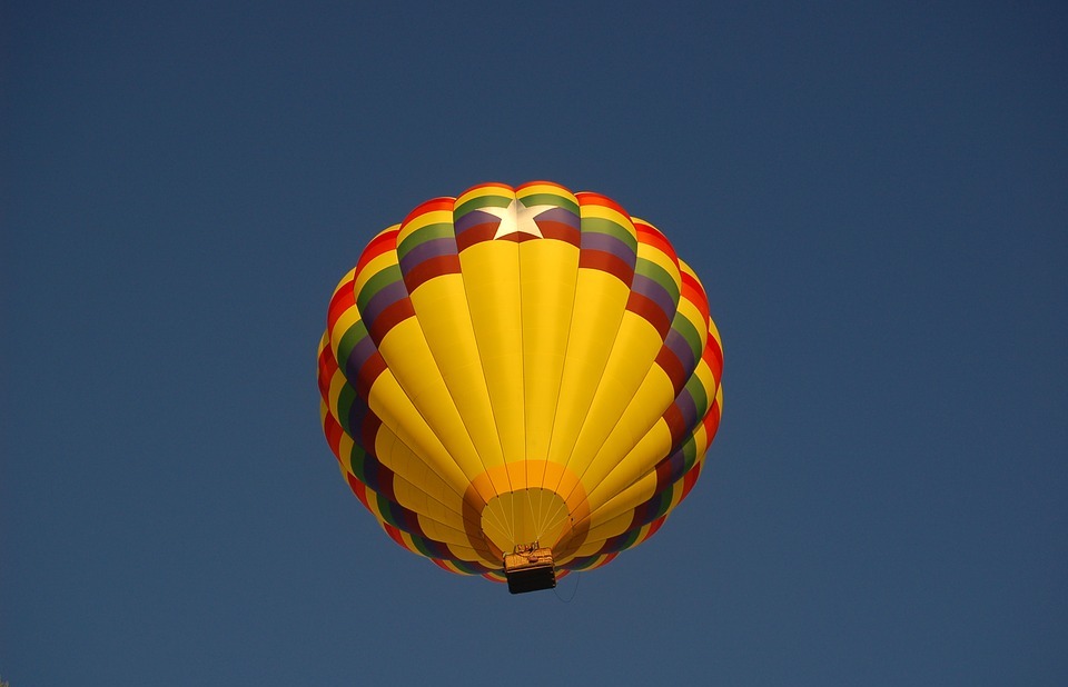 hot air balloon, recreation, sky