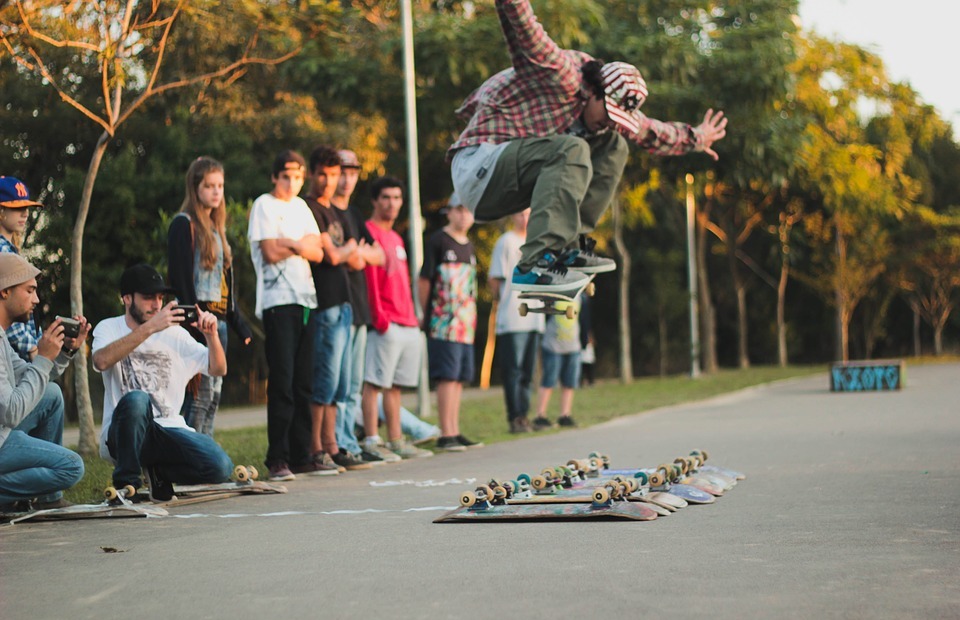 skateboard, radical