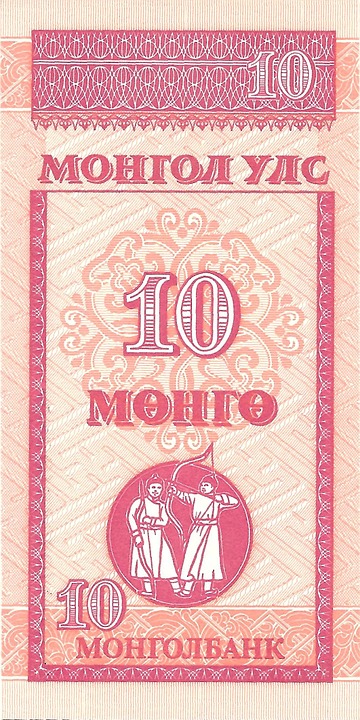 banknote, money, mongolia