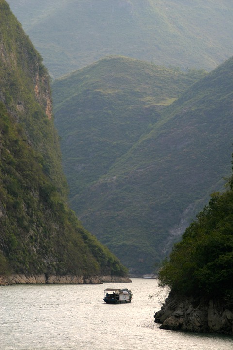 yangtze river, jiujiang, gorge