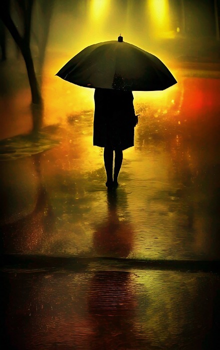 rain, thunderstorm, book cover