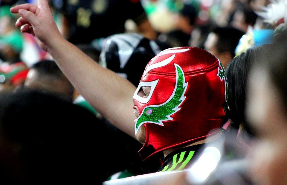 mexican, wrestling, mask