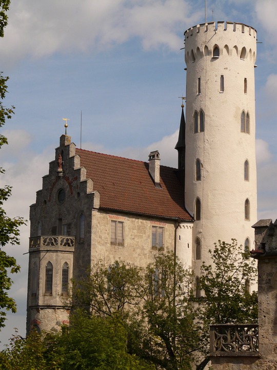 lichtenstein, castle, knight's castle