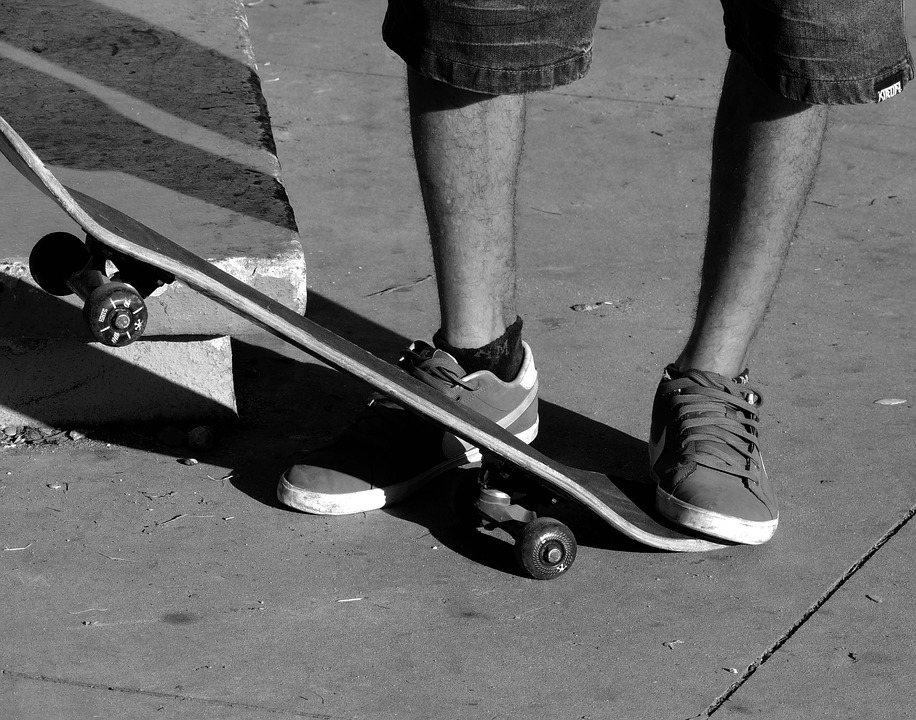 skateboard, street, radical