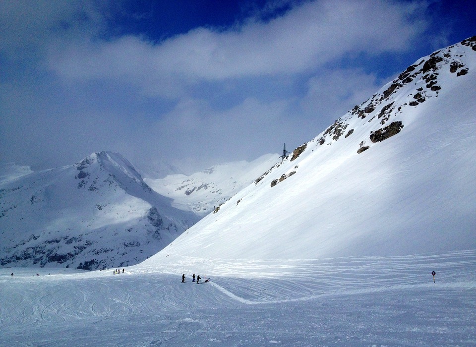 skiing, alps, austria