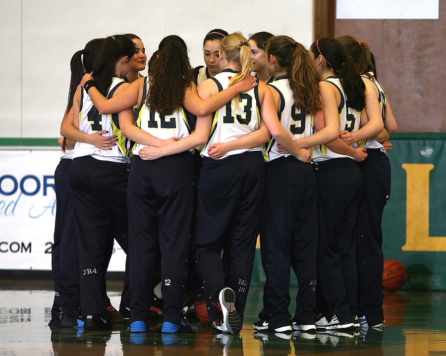 team, basketball team, girls basketball team