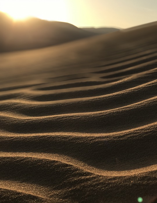 desert, sand, scenic