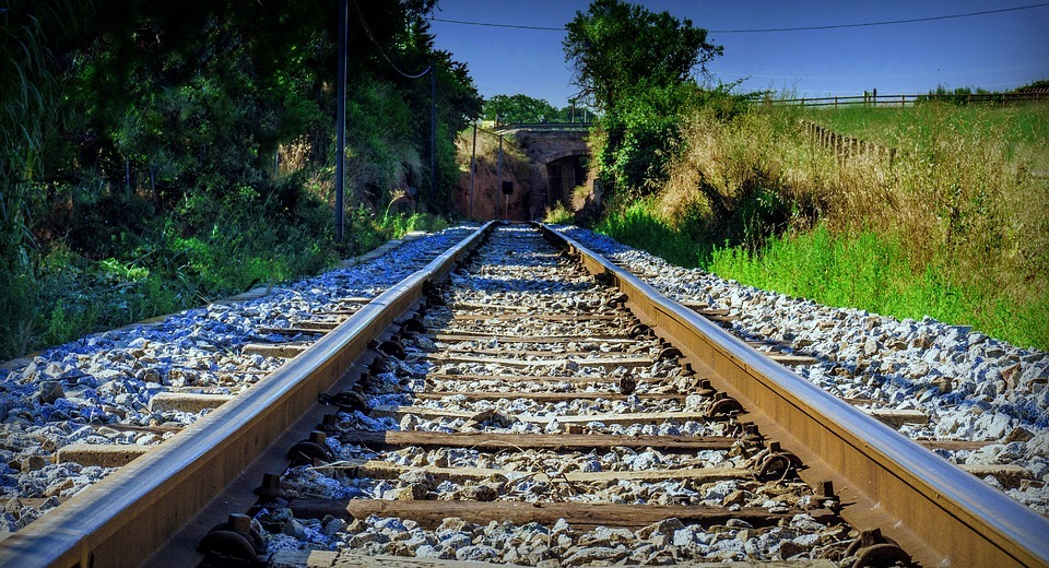 railway, pathways, rails