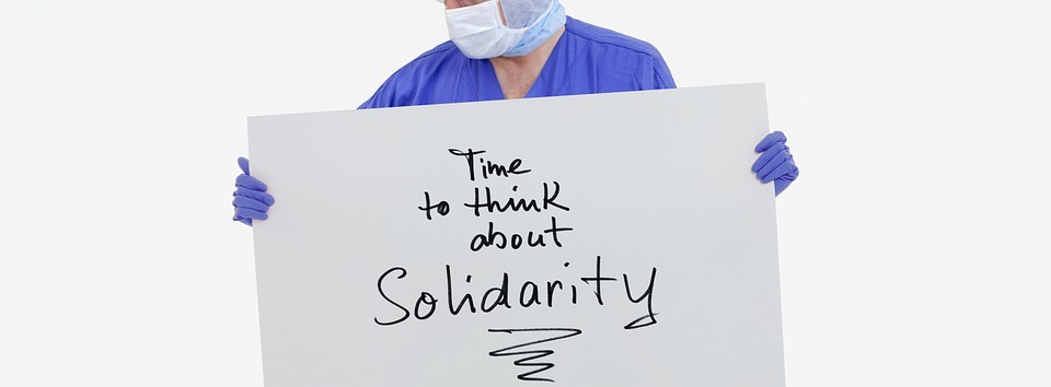 doctor, solidarity, covid