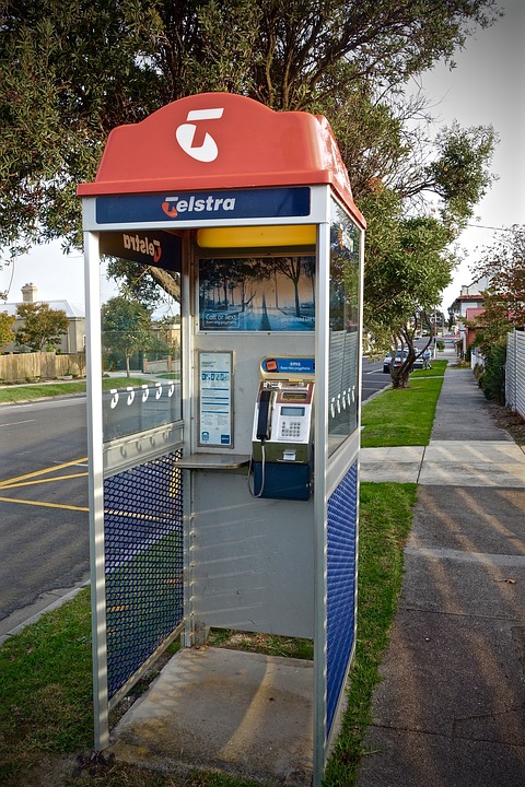 telephone box, phone, public