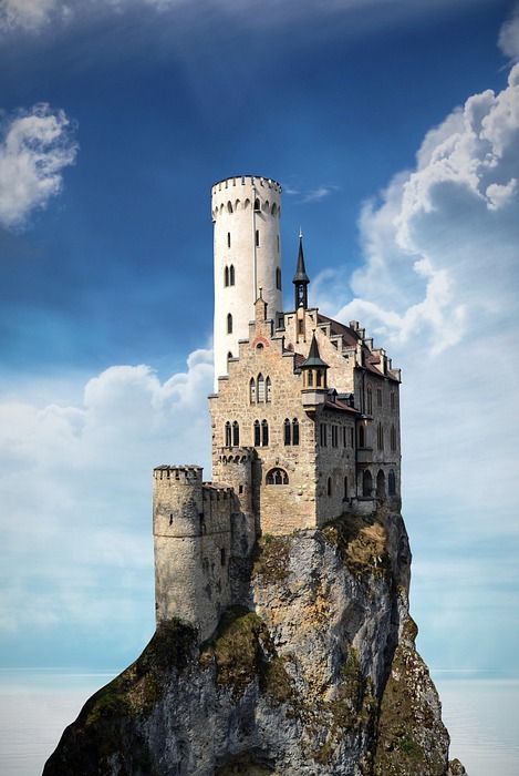 castle, travel, tourism