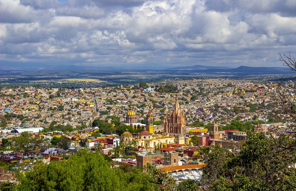 mexico, colonial city, architecture