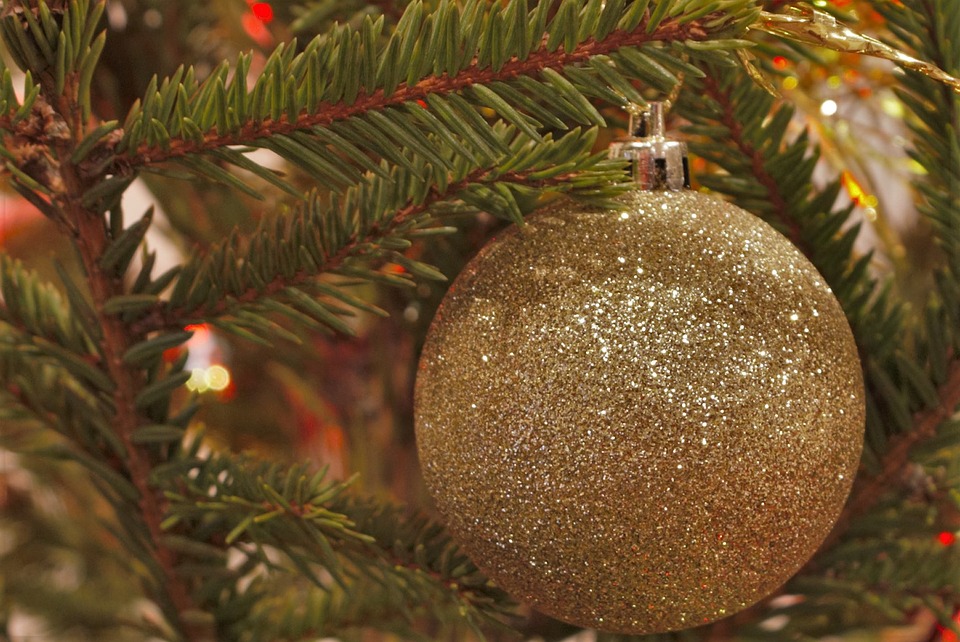 holidays, bauble, christmas tree