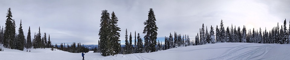 ski, skiing, mountains