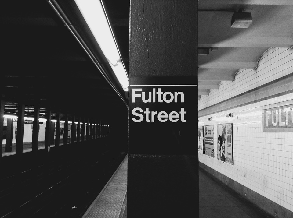 fulton street, nyc, subway