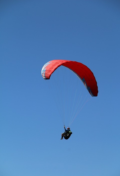 salzburg, gaisberg, paraglider