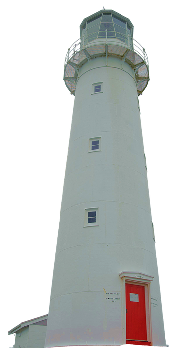 isolated, lighthouse, coast