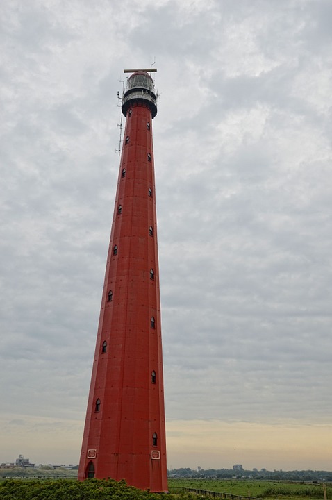 lighthouse, tall, beacon