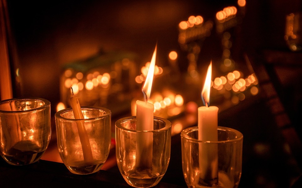 candles, light, prayer