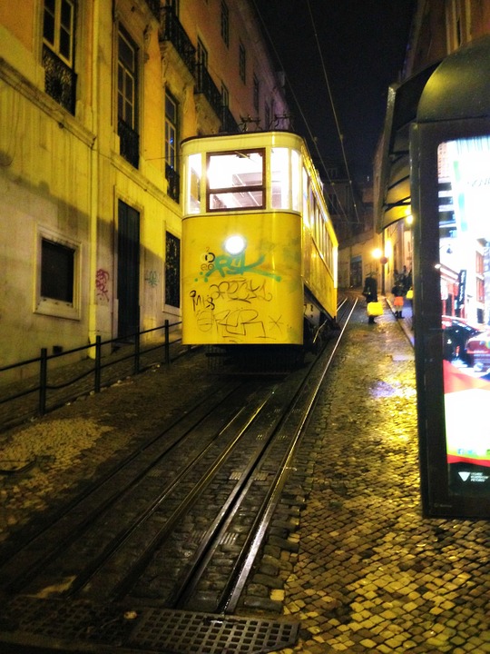 tram, lisbon, means of transport