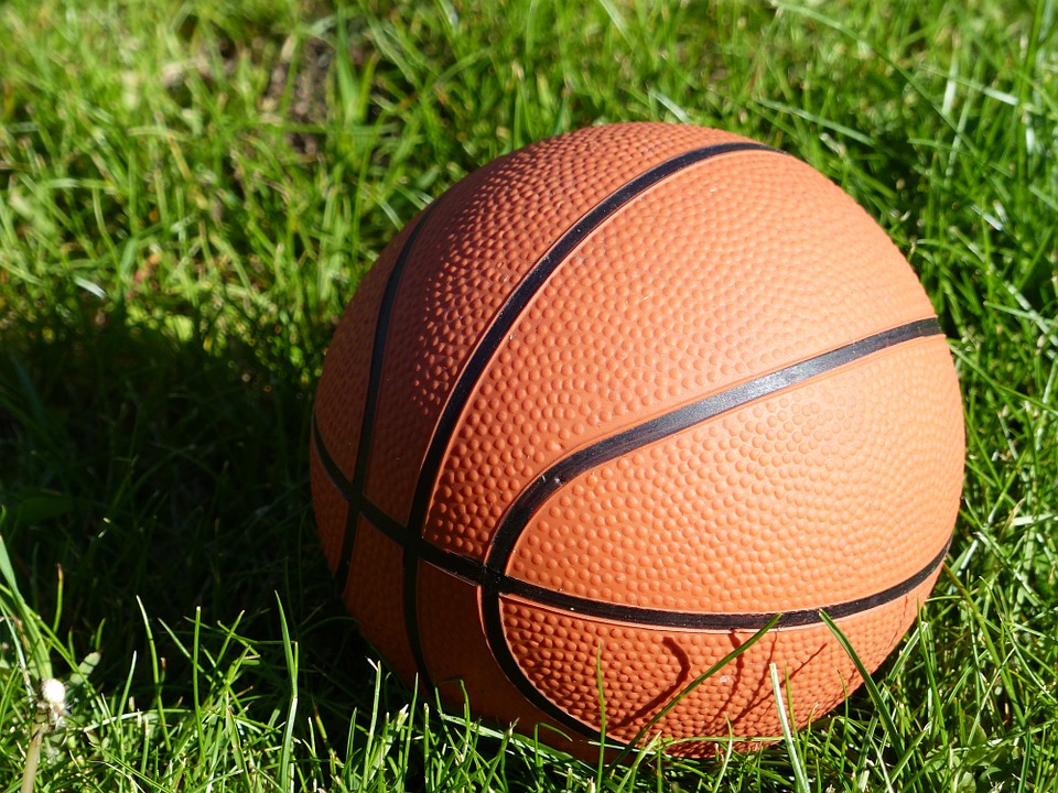 basketball, ball, orange