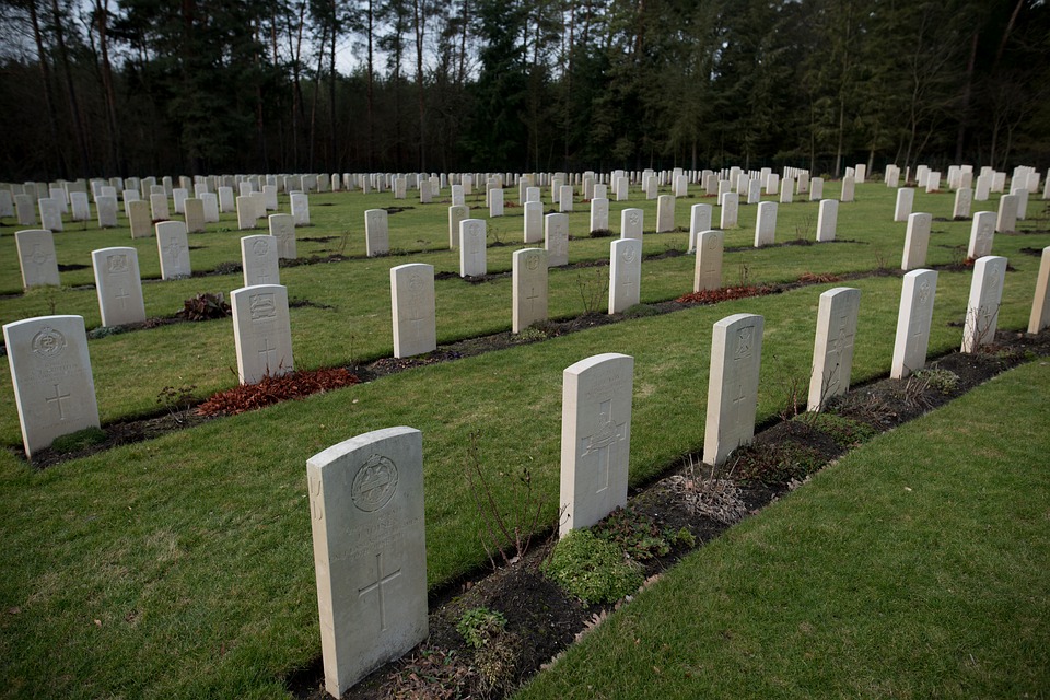 military cemetery, war graves, southwest cemetery