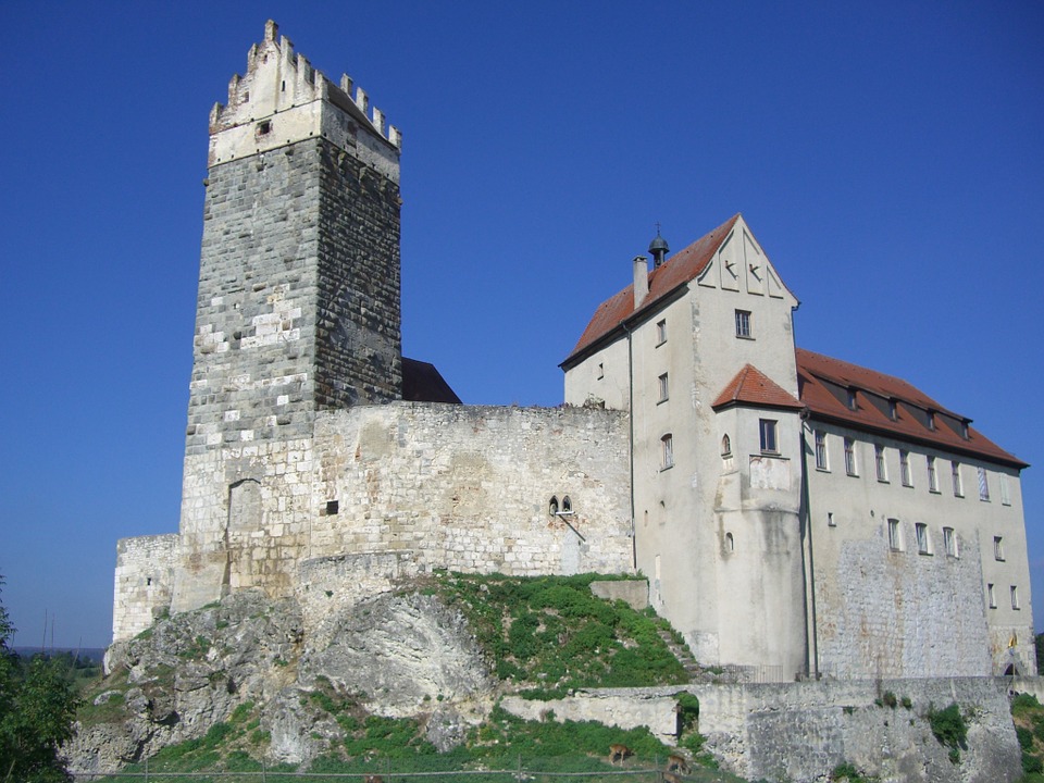 castle, katzenstein, hohenstaufen castle
