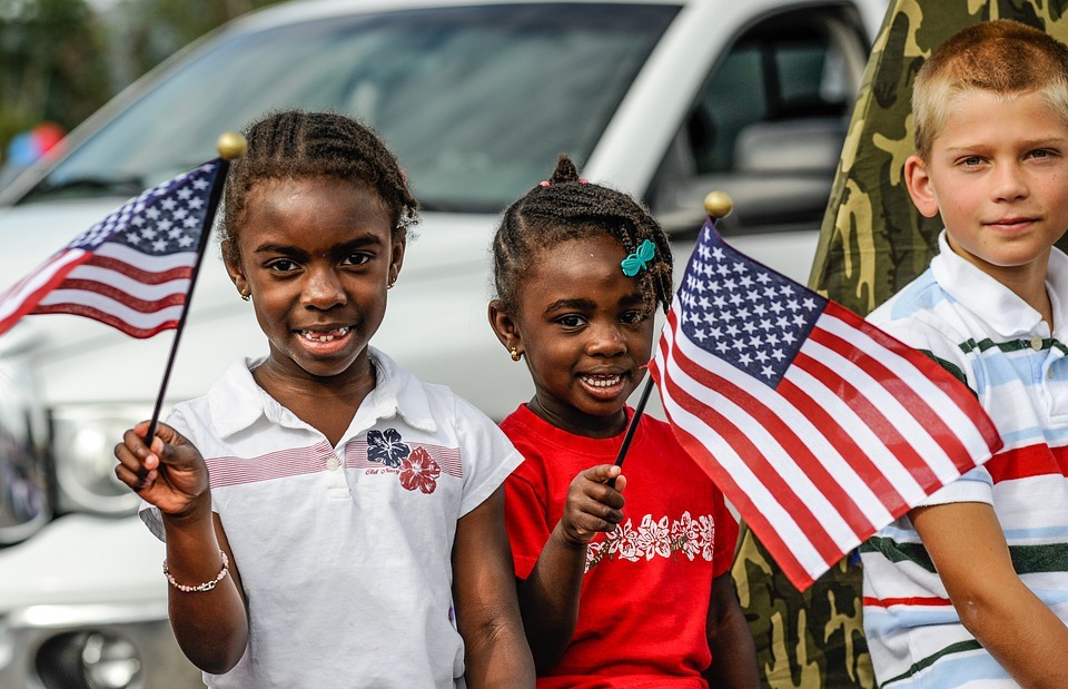 children, fourth of july, united states