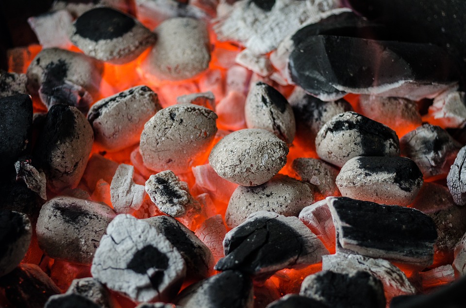 bbq, barbecue, coal