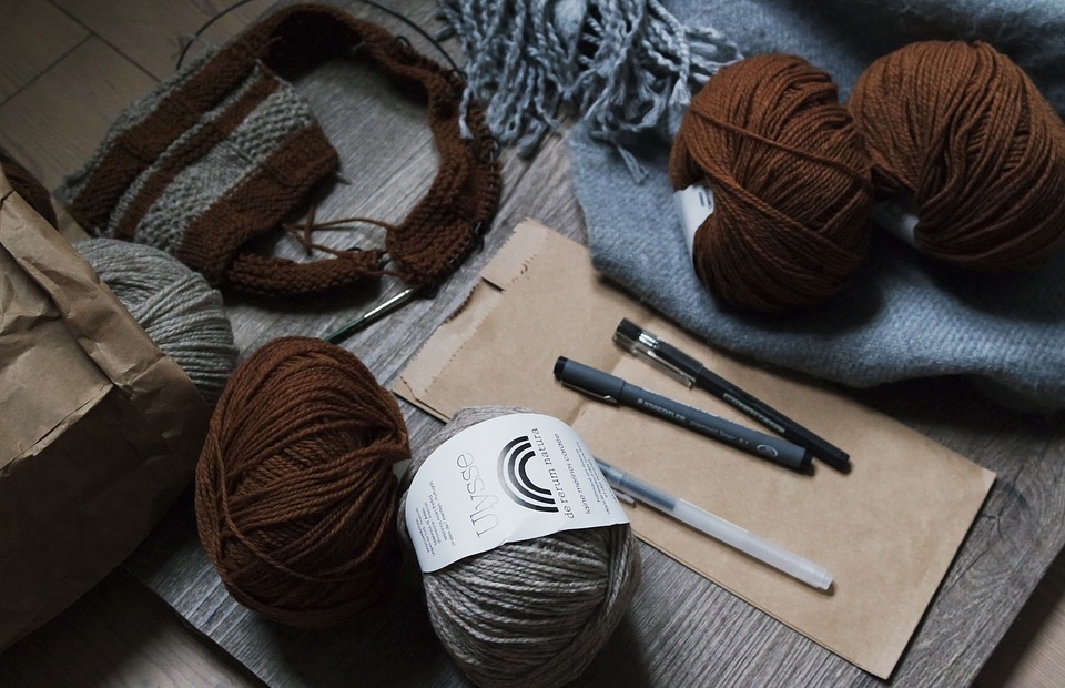 yarn, thread, knitting