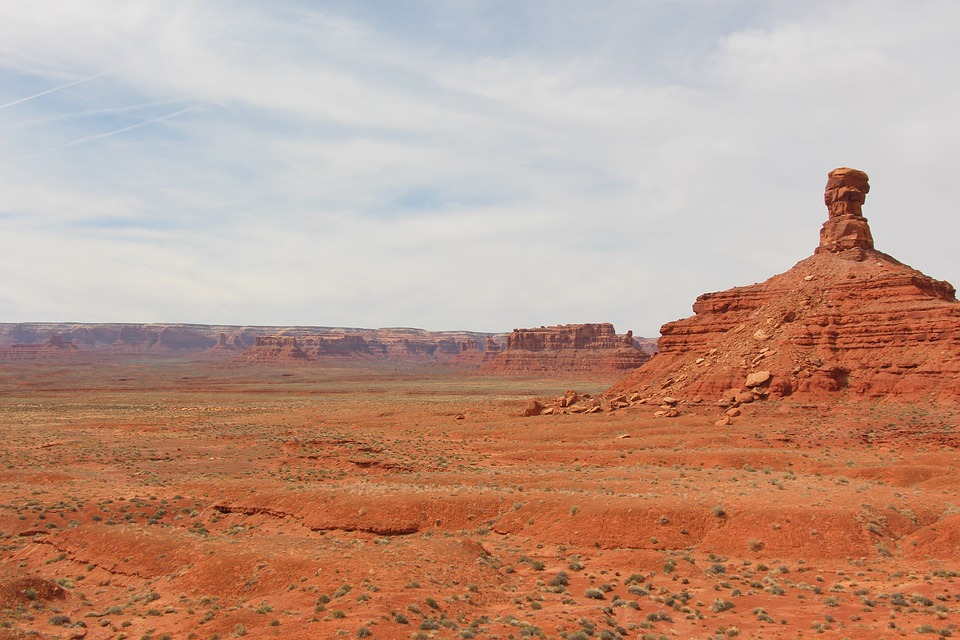 desert, valley of the gods, landscape