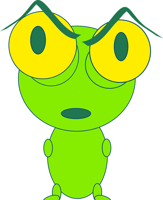 bug, angry, cartoon