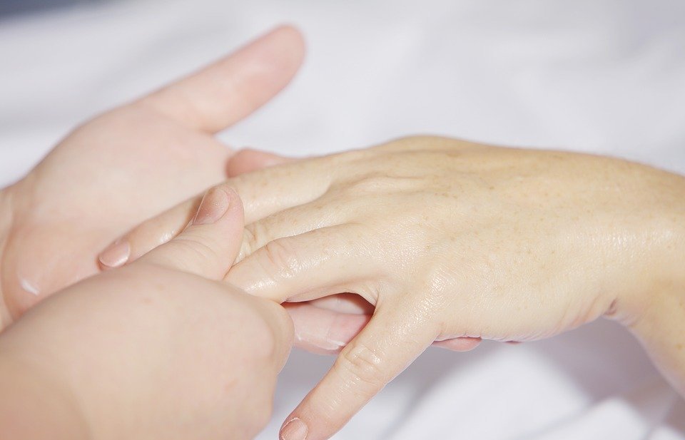 hand massage, treatment, finger
