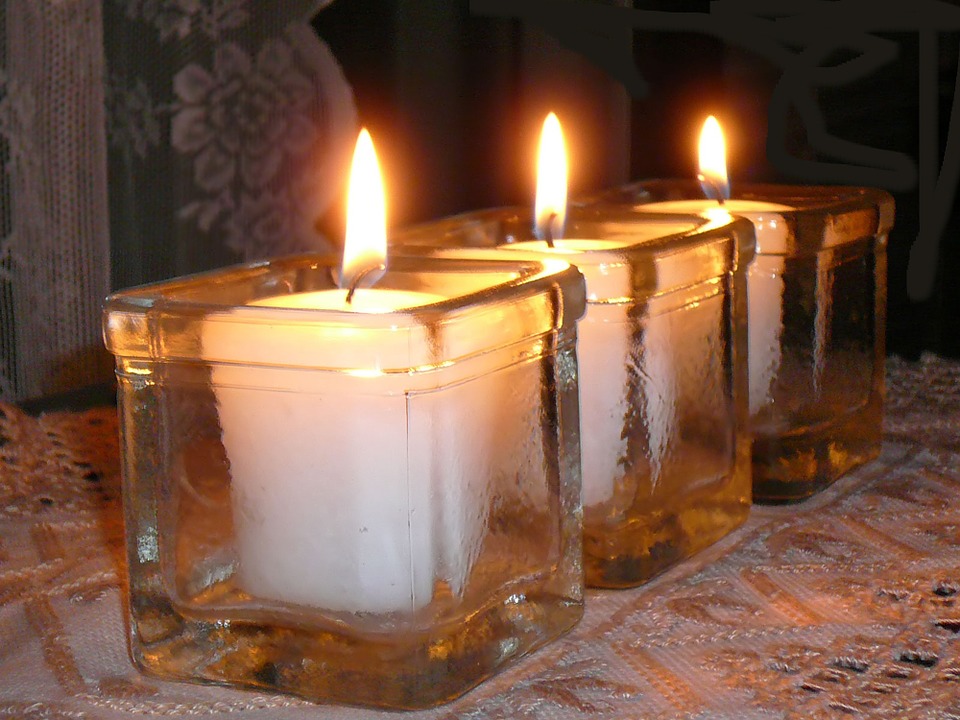 candlelight, light, light and shade