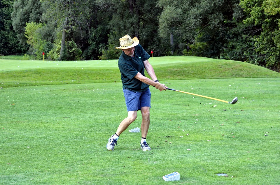 golfer, golfing, golf swing