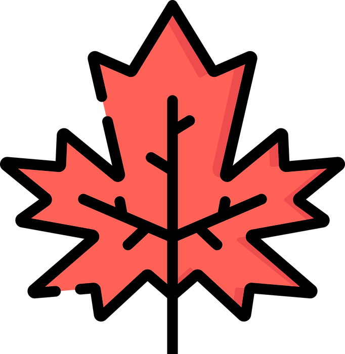 symbol, canadian, sign