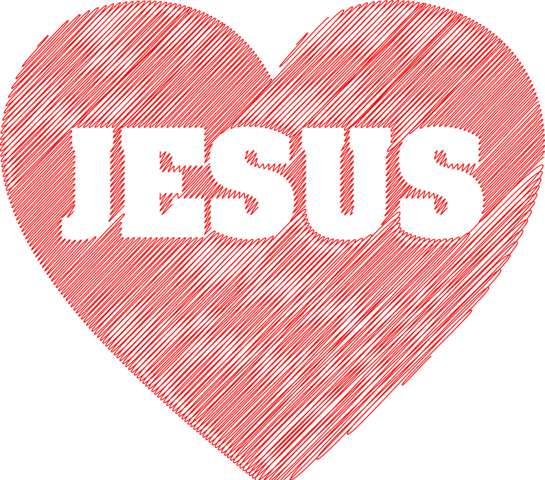 jesus, heart, love