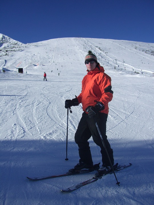 skiing, bulgaria, man
