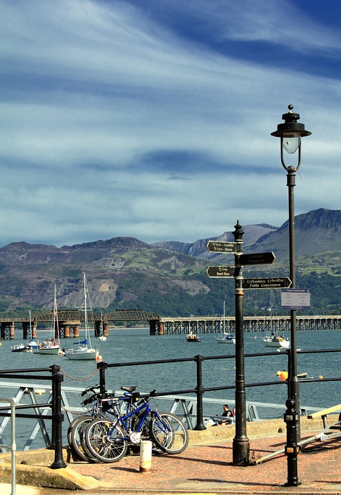 barmouth, harbour, boats