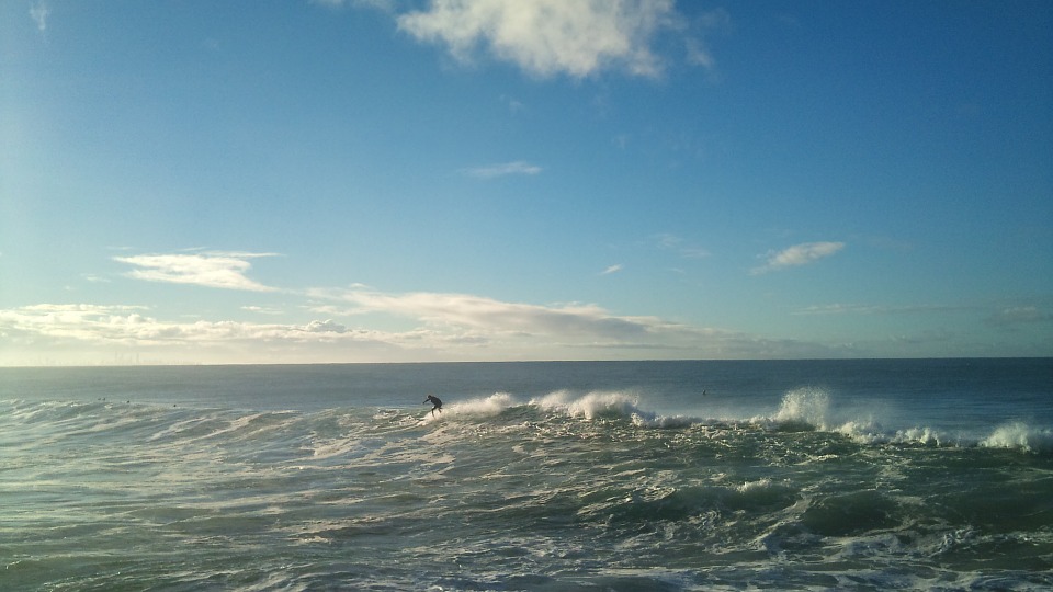 surfing, waves, surfer