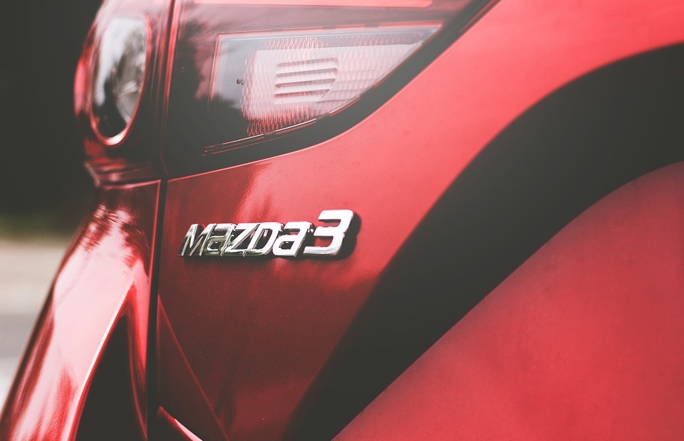 red, car, vehicle