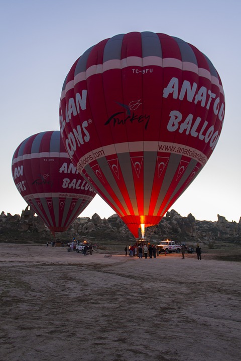 hot air balloon, turkey, balloon