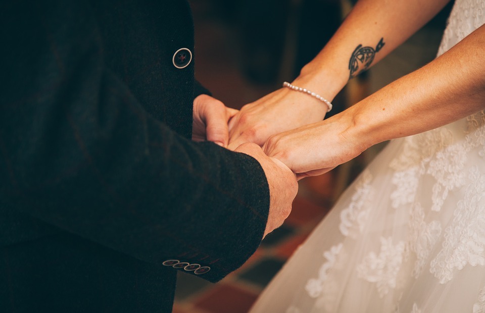 people, couple, holding hands