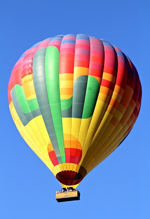 hot air balloon, balloon, air