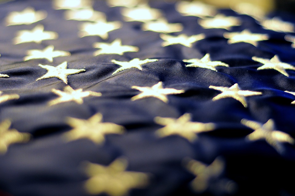 stars, blue, american flag