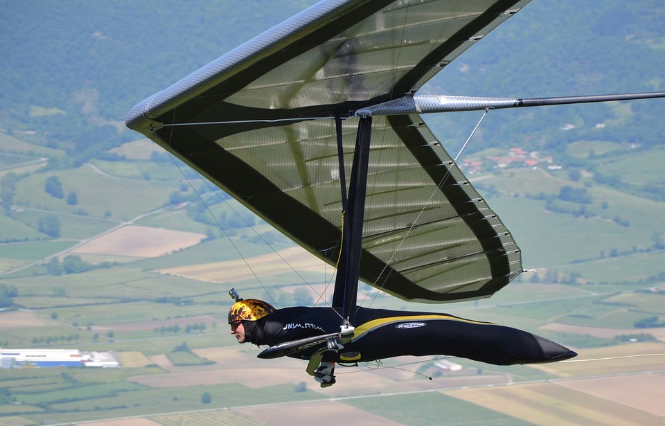 hang gliding, delta-wing, meeting