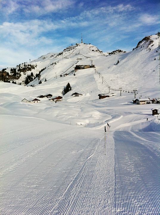 snow, ski, lane