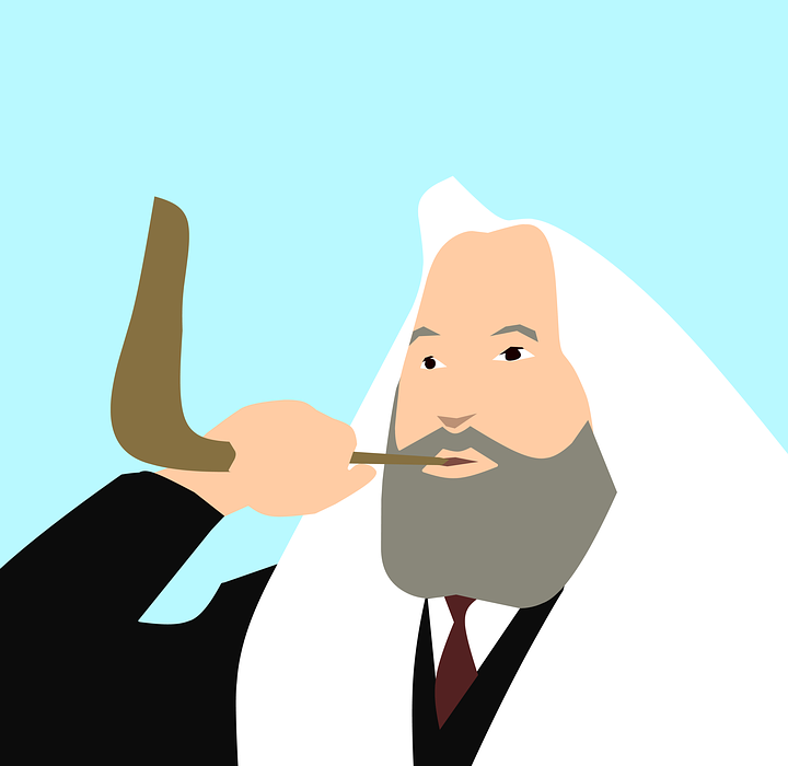 judaism, shofar, rabbi