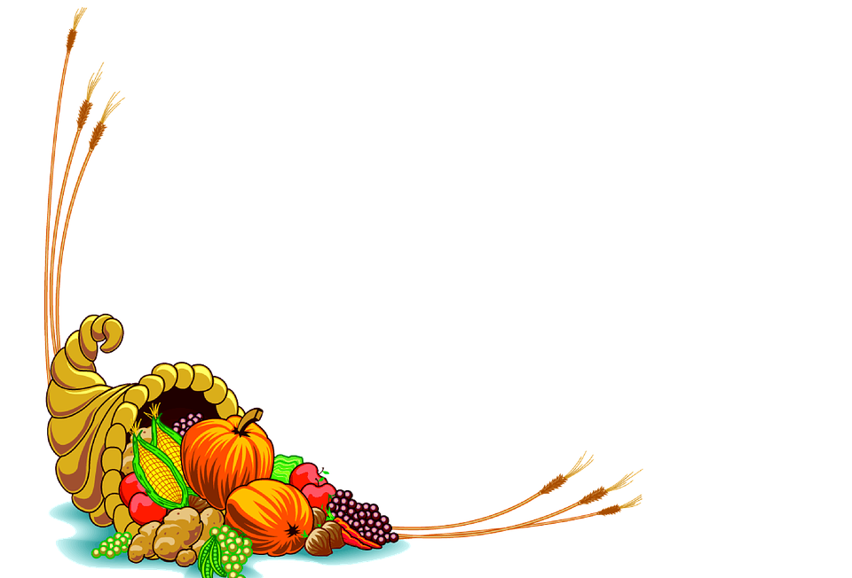 cornucopia, harvest, thanksgiving